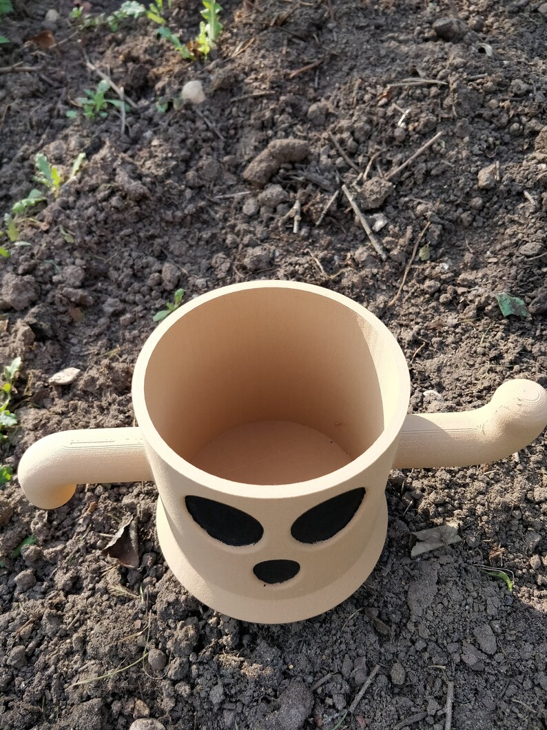 Animal Crossing Lloid Gyroid Plant Pot/Desk/Tidier Fan Art