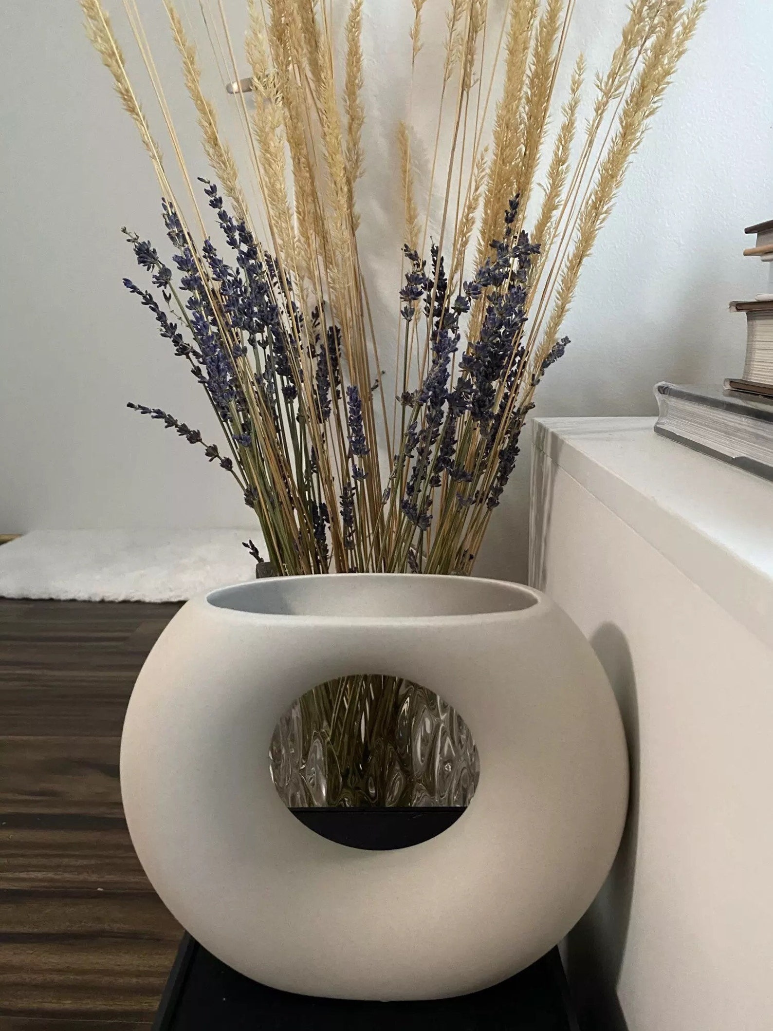 Ceramic Nordic Doughnut Vase white donut vase half donut Etsy