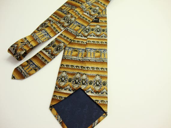 1970's Vintage Christian Dior Tie Mens Vintage Di… - image 7