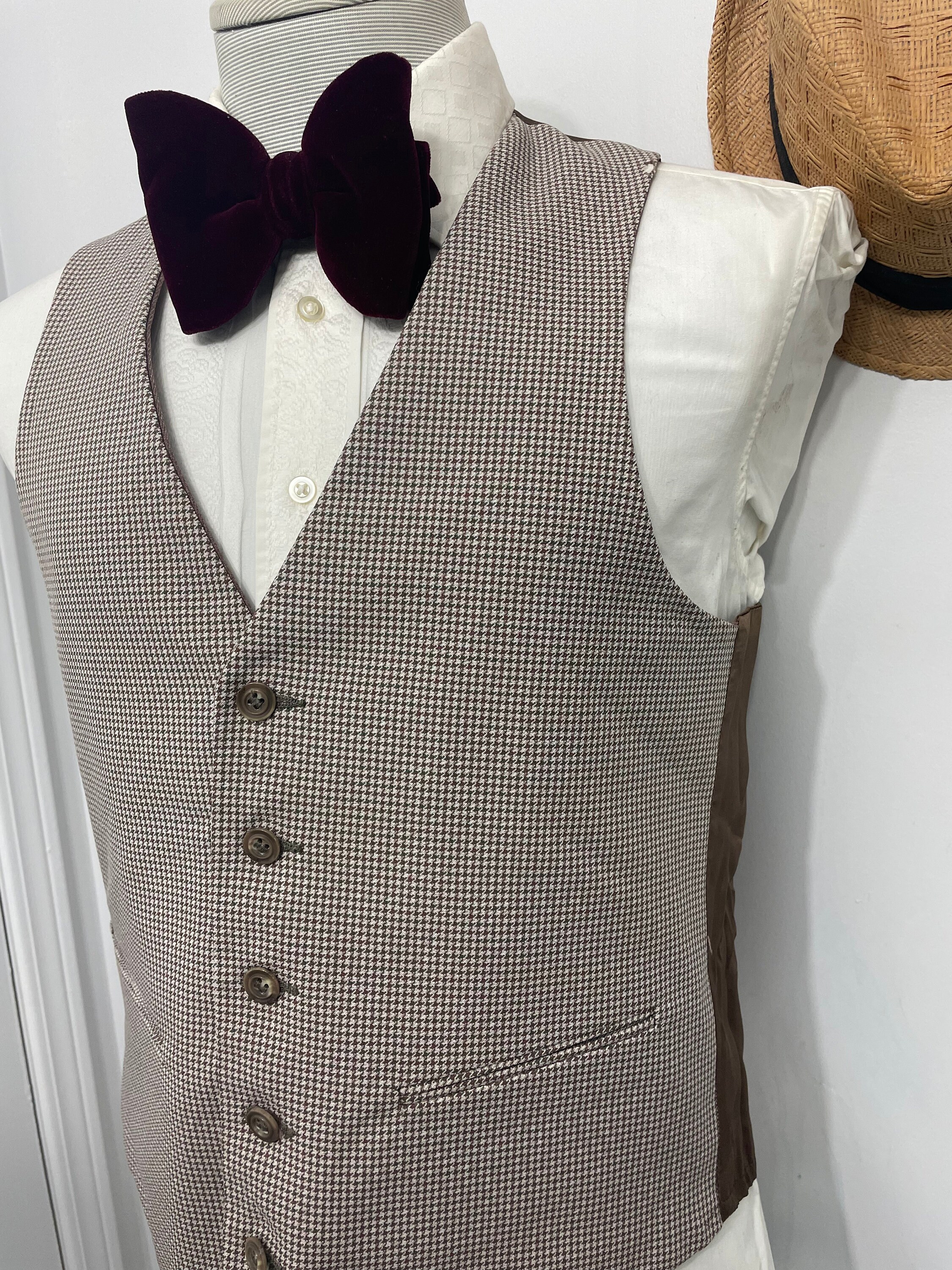 Norway 1963 Beige Polyester Mens Vest