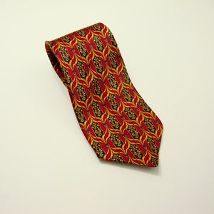 Vintage Mens Suit Tie Hand made Vintage Tie Made in ITALY Neckties Mens Vintage Necktie Tie for Men Necktie  Vintage Tie