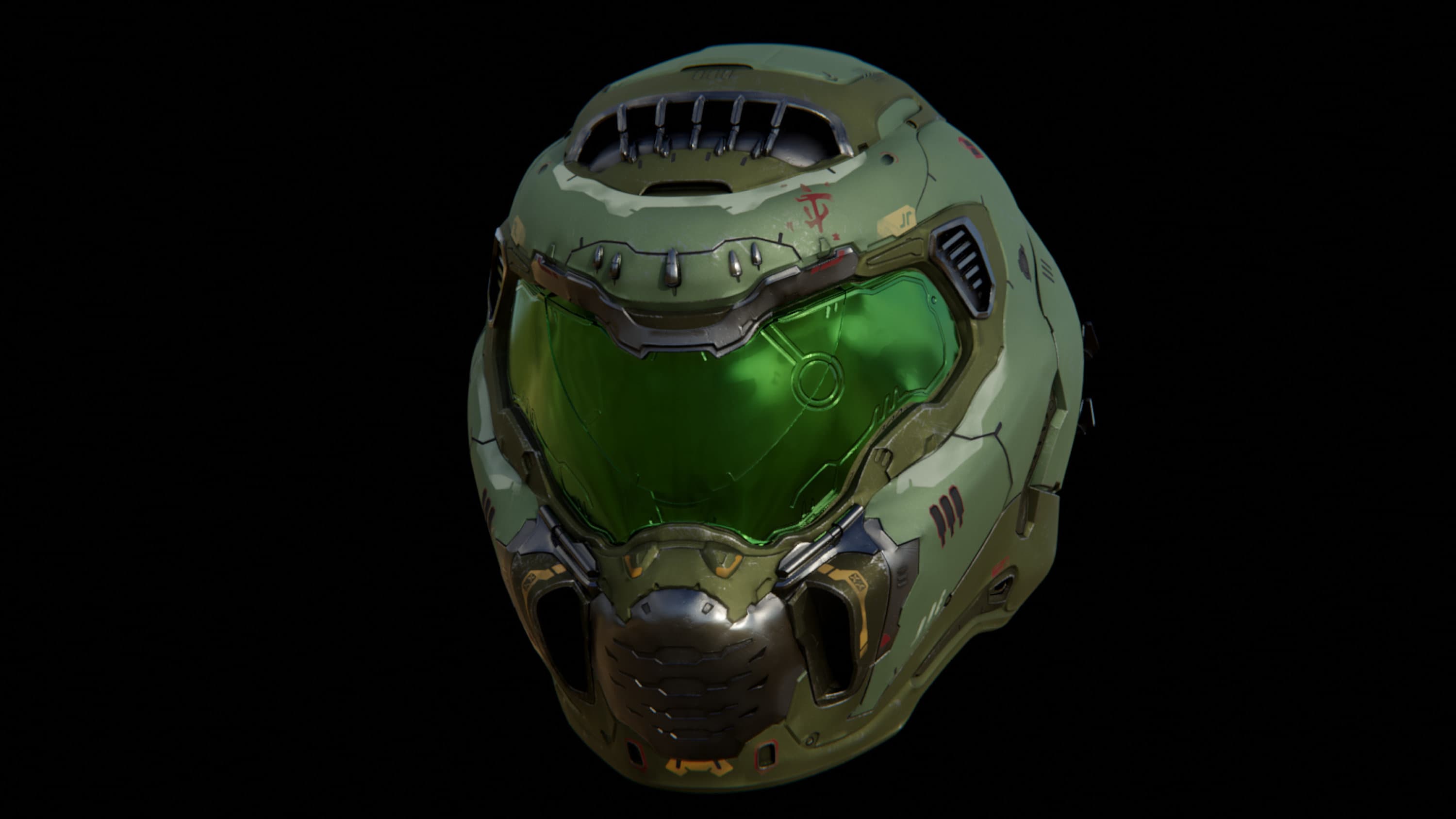 3D File of Doom Eternal Helmet UPDATE Etsy