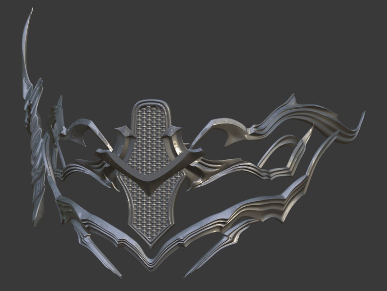 3D Model of Kingsglaive Nyx Ulric mask from Final Fantasy XV