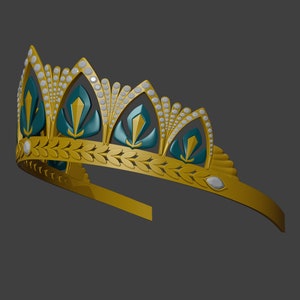 3D File of Queen Anna crown from Frozen 2 | Etsy