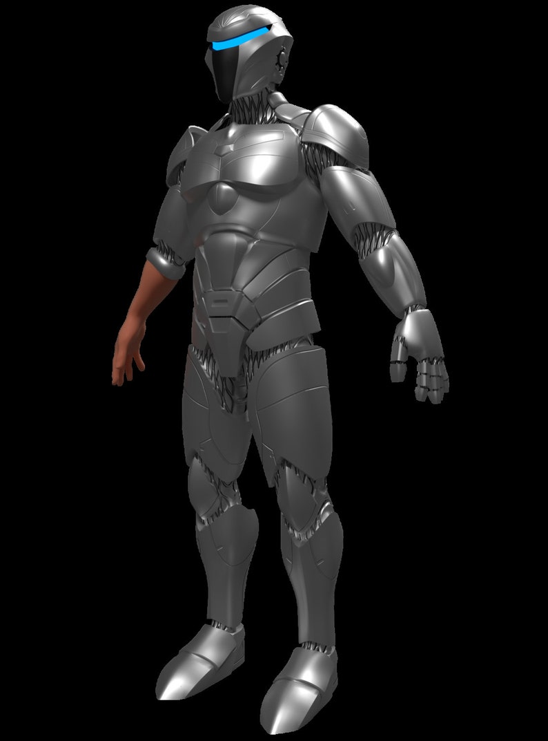 Silverhawks Quicksilver Armor Pepakura PDO Etsy