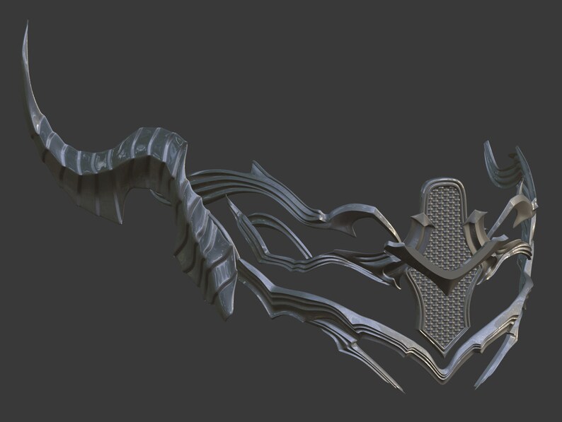 3D Model of Kingsglaive Nyx Ulric mask from Final Fantasy XV