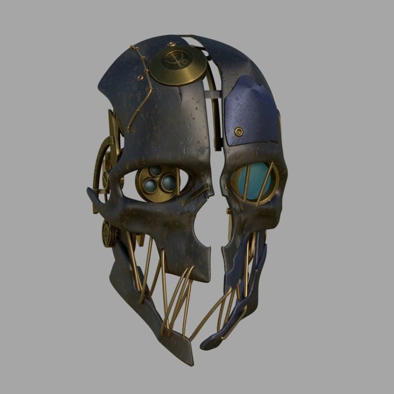 3D Model of Corvo's Mask Dishonored | Etsy
