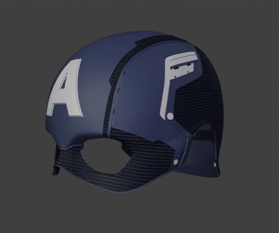 captain america bicycle helmet