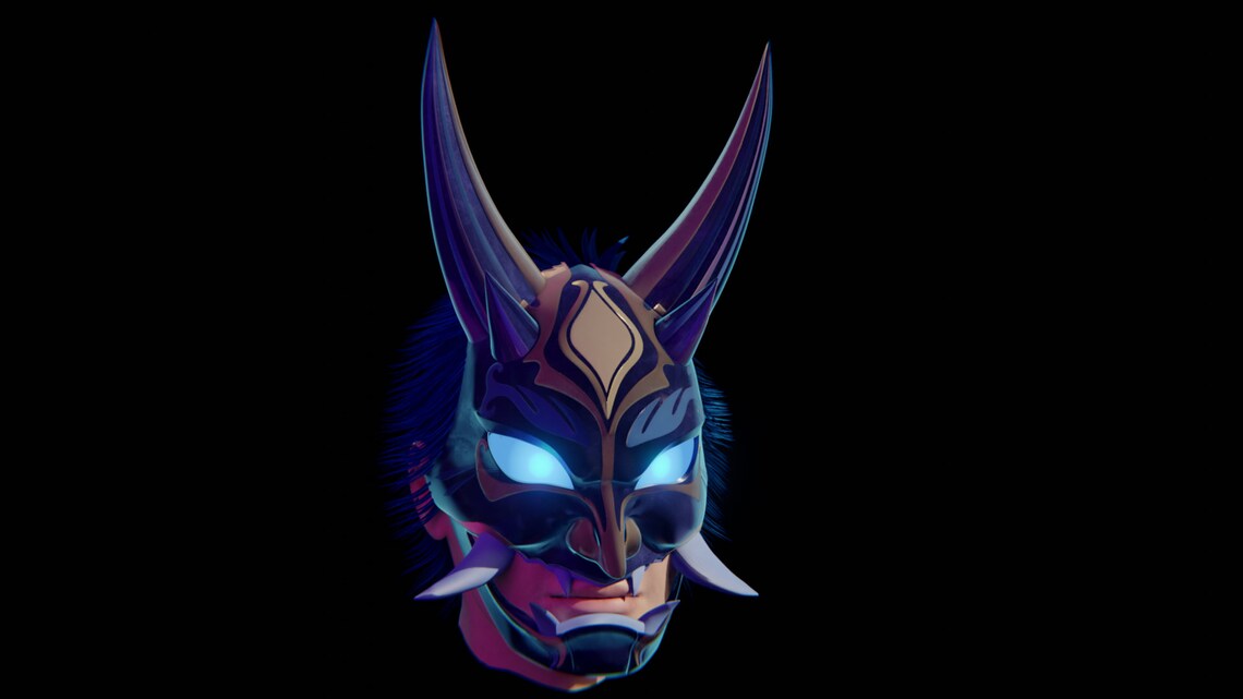 3D File of Xiao mask from Genshin Impact | Etsy