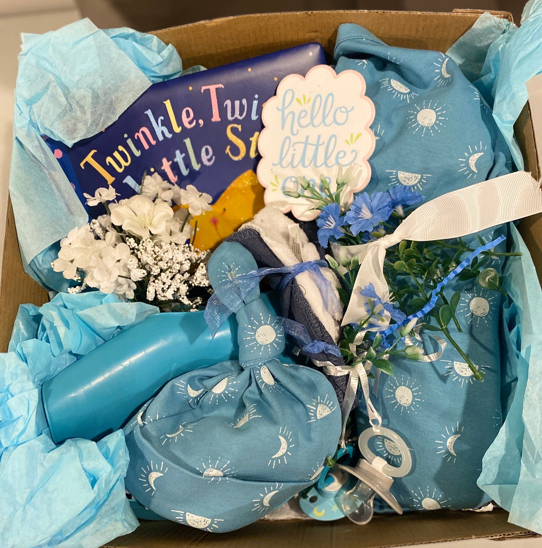Baby Book Basket Baby Shower Gift Twinkle Twinkle Little Etsy