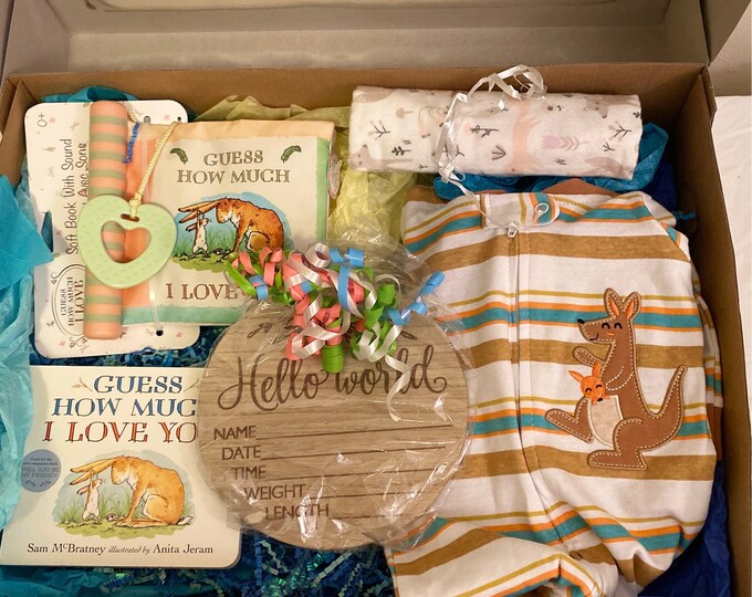 Deluxe Guess How Much I Love You Gift Box, Classic Book New Baby Gift