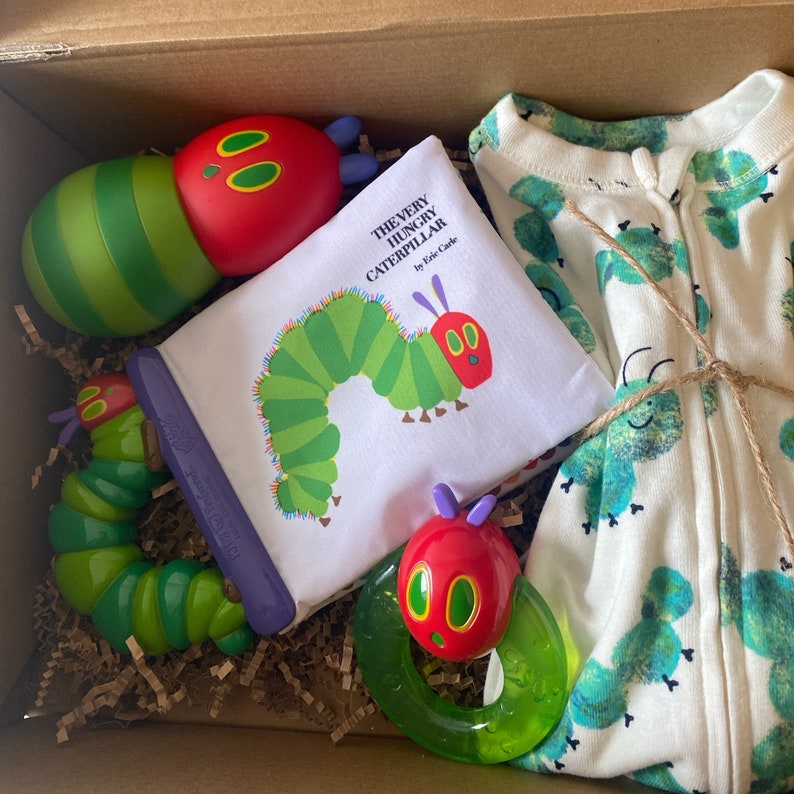 The Very Hungry Caterpillar Baby Shower Gift Box by Eric Etsy