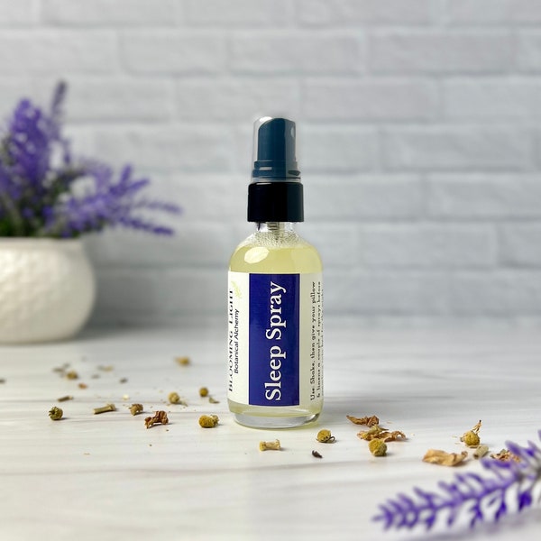 Sleep pillow spray/ Aromatherapy spray of essential oil blends for sleep, insomnia, and relaxation