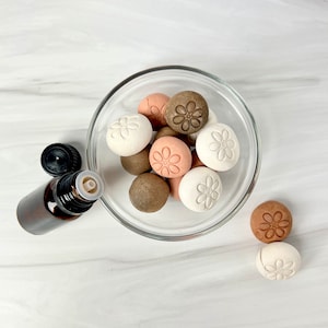 Seconds. Ceramic essential oil diffuser/ Great for relaxation, desk accessories, bedroom decor- choice of colors