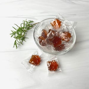 Vermont Maple Candy/ Hard candy made from Vermont maple syrup/ Bag of 12 candies or Bulk by the pound