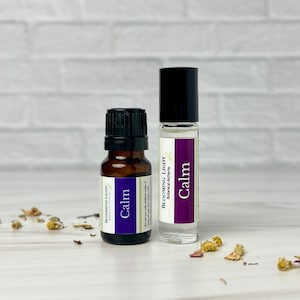 Calm essential oil blends for relaxation and stress relief