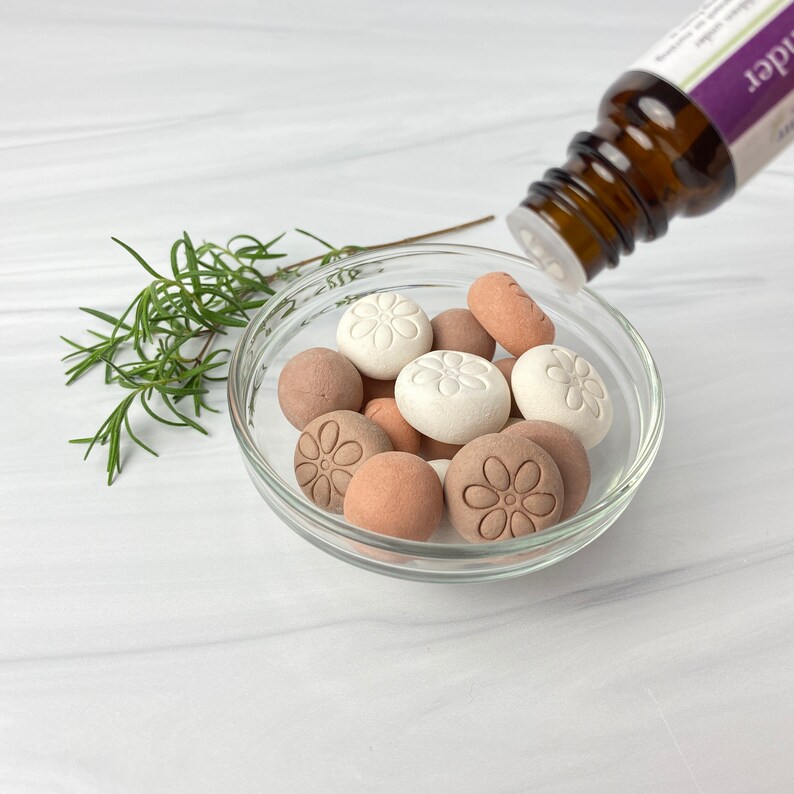 Clay Essential Oil Diffuser in Terracotta White & Brown/ Etsy UK