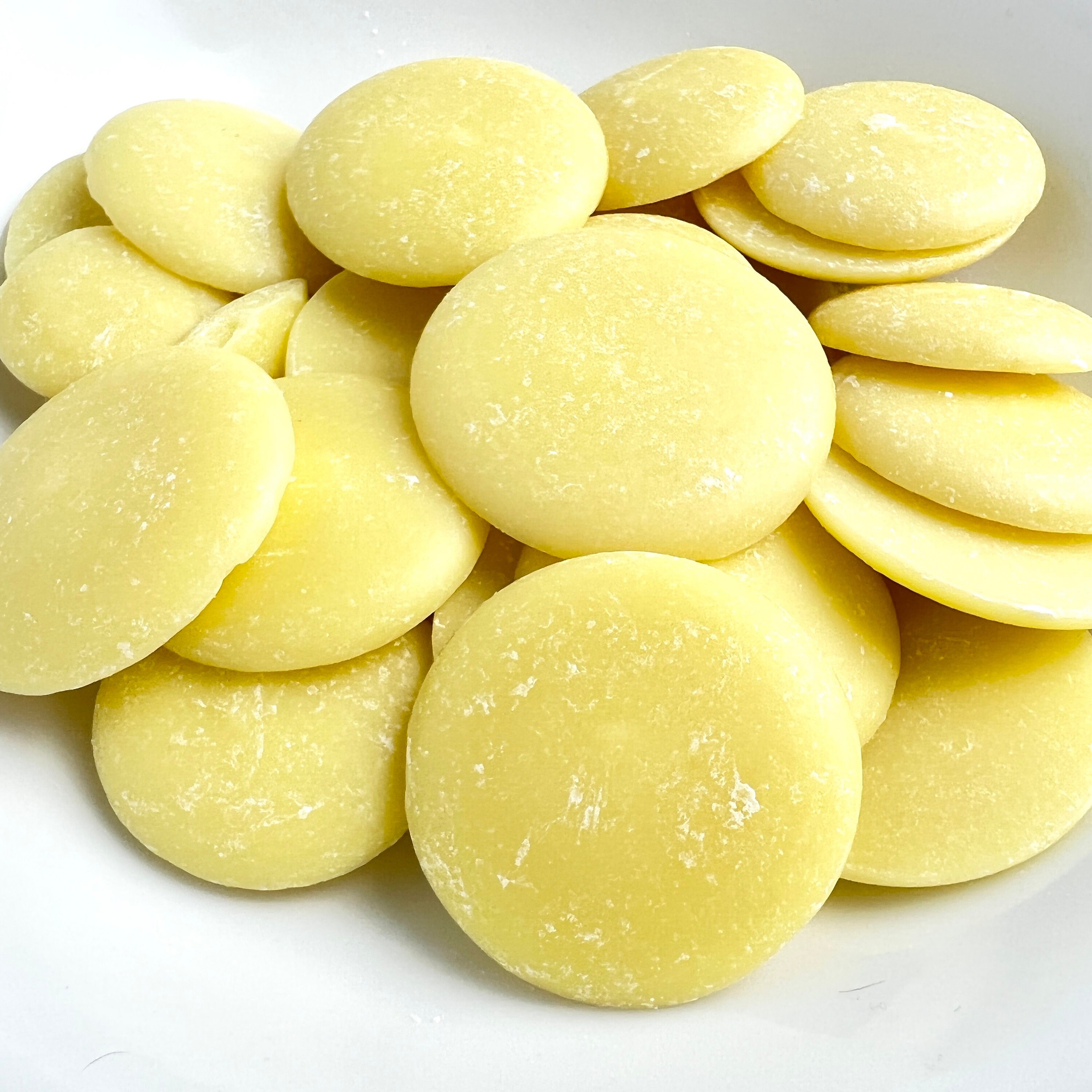 Organic Cocoa Butter Wafers Bulk 100 Pure Coco Butter for Etsy