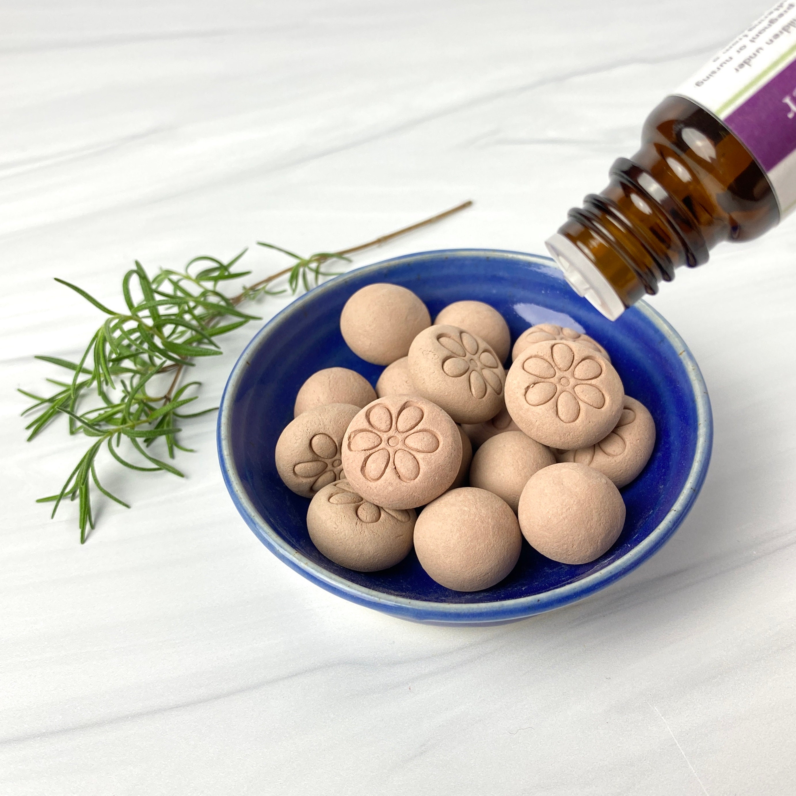 Brown ceramic essential oil diffuser/ Clay aromatherapy Etsy