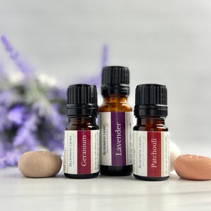 Floral essential oils | 100% pure undiluted essential oil for aromatherapy | 5ml or 10 ml