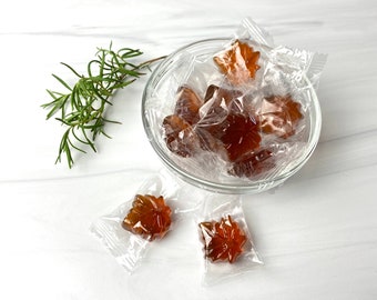 Vermont Maple Candy/ Hard candy made from Vermont maple syrup/ Bag of 12 candies or Bulk by the pound