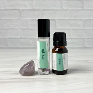 Insight essential oil blends for clarity, relaxation and stress relief