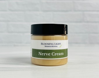 Nerve Pain Relief Cream | All natural aromatherapy pain cream | Available in Sample, 1 oz or 2 oz jars
