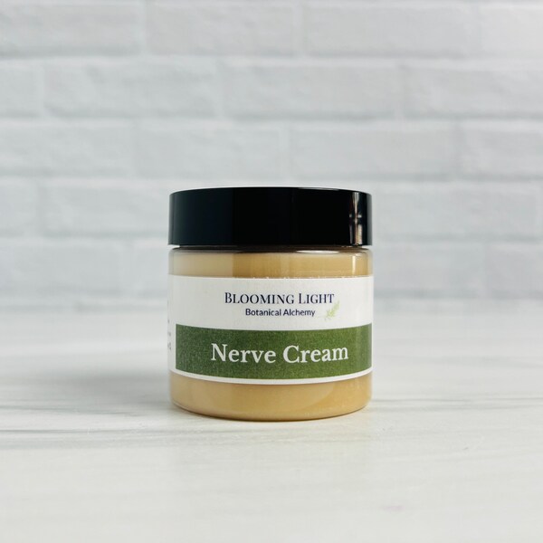 Nerve Pain Relief Cream | All natural aromatherapy pain cream | Available in Sample, 1 oz or 2 oz jars