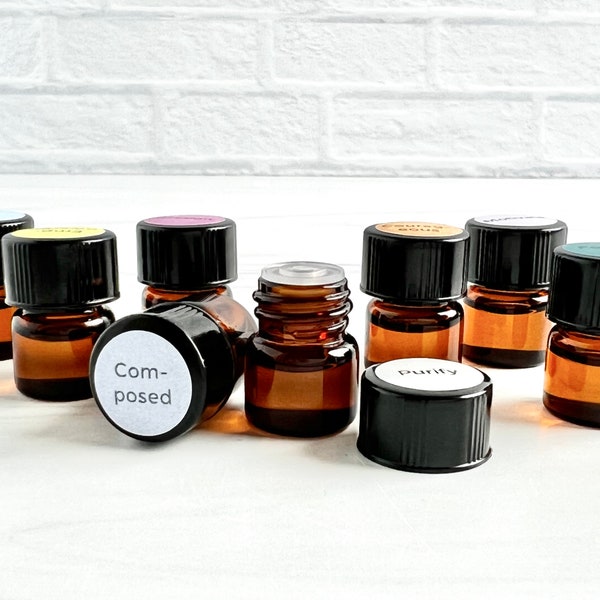 Sample set of essential oil blends from our mindset collection