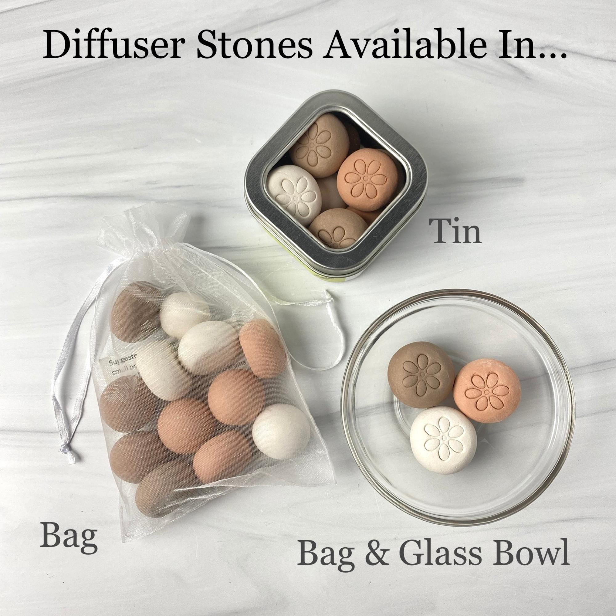 Essential Oil Diffuser Stones: Rolled Stones Only | Natural, Handmade ...