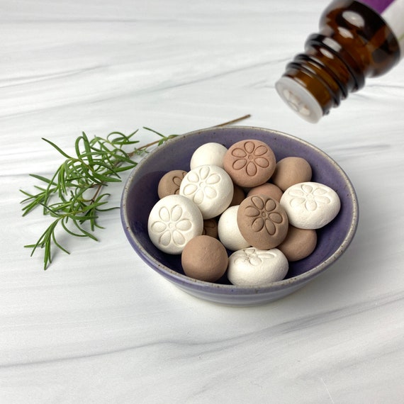 Ceramic essential oil diffuser stones 