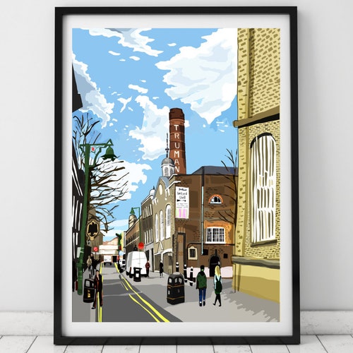 Truman Brewery Brick Lane Shoreditch East London Etsy