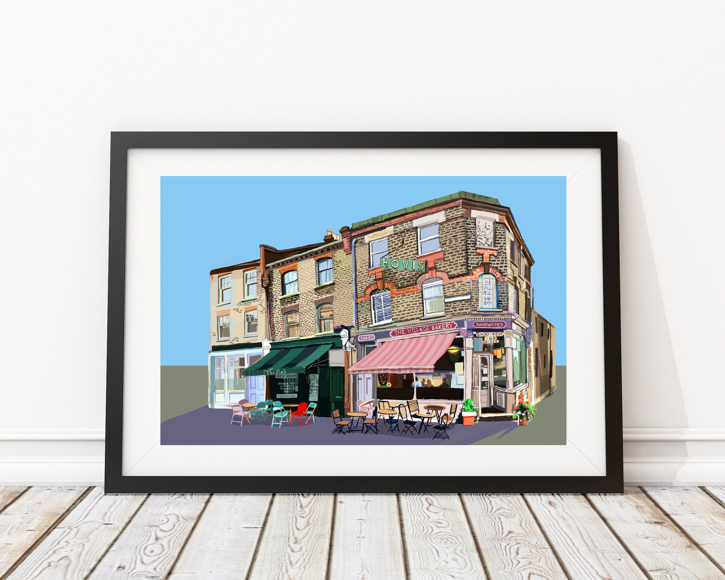 The Village Bakery blue Sky Orford Road Walthamstow Etsy UK