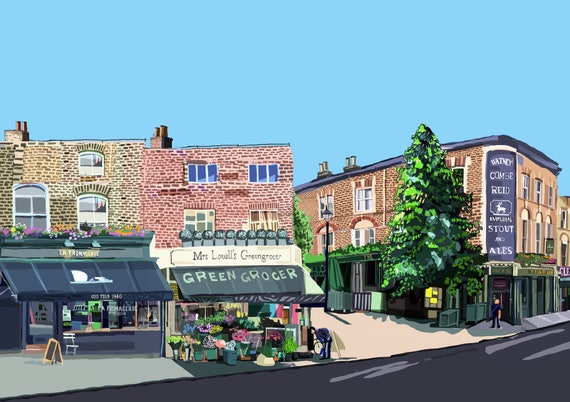 Highbury Barn Islington London Etsy