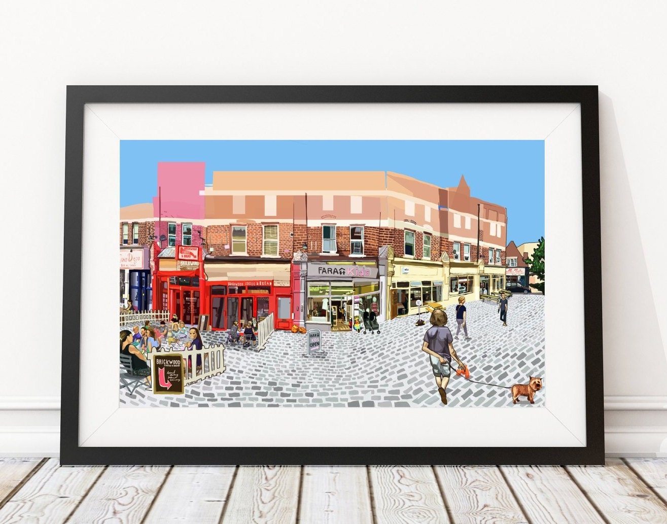 Hildreth Street Balham Art Print Etsy