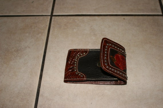 American West Wallet Holder Made in USA Vintage 1… - image 3