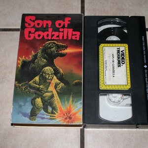 Son of Godzilla  VHS Movie Old Monsters Rodan Varan Gorgo Japanese Monsters 1960s 1970s 1980s