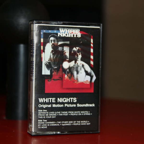 White Knights (1985) Movie Soundtrack Vintage Michael Baryshniko Gregory Hines Isabella Rossellini