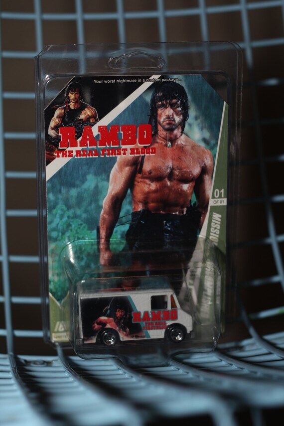 Rambo Toy Van Sylvester Stallone First Blood Custom Replica Etsy