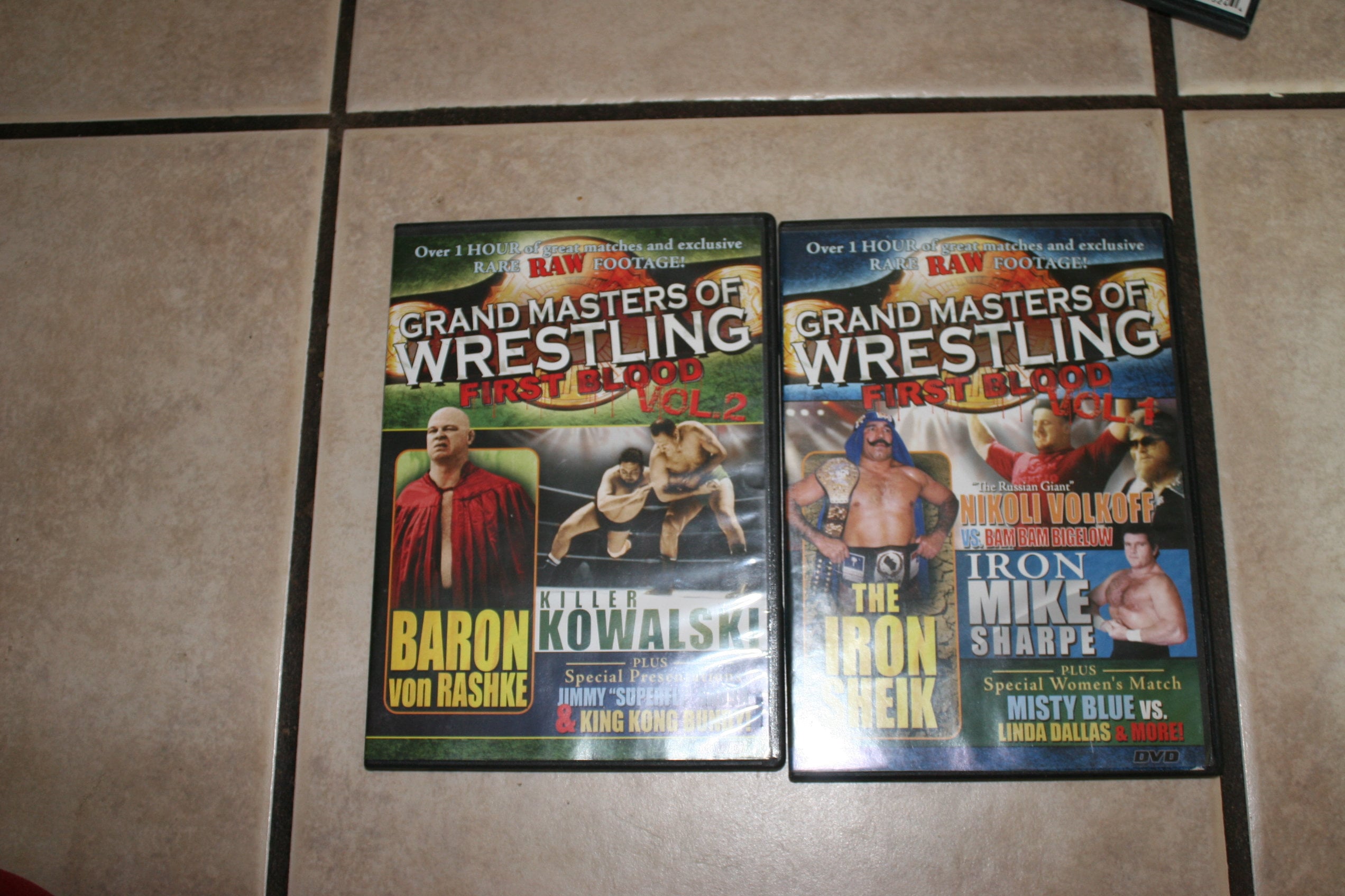 Grand Masters Of Wrestling DVD WWF 1970s-1980s The Iron Shiek Freddy  Blassie Ken Patera Nikolai Volkoff Superfly Jimmy Snuka King Kong Bundy