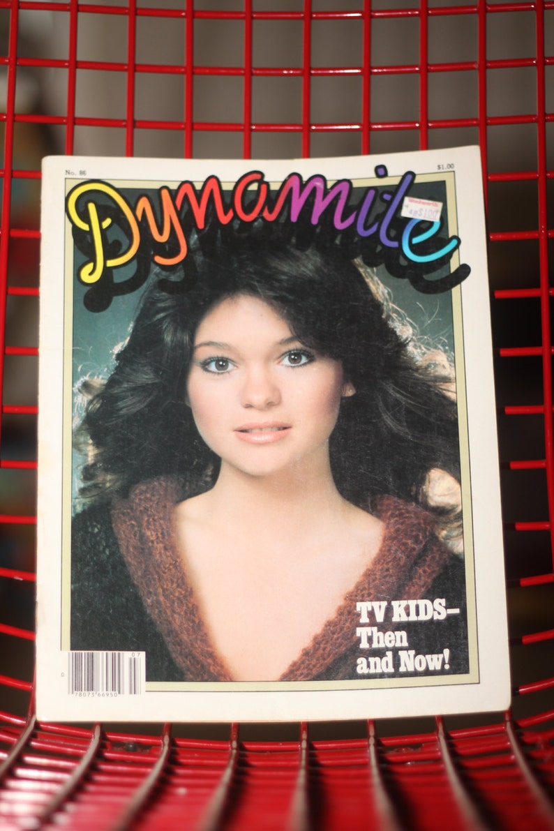 dynamite magazine valerie bertinelli 1980s comic book vintage 1970s one day  at a time eddie van halen the hardy boys chomps c.h.o.m.p.s