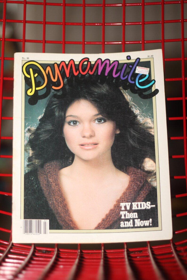 dynamite magazine valerie bertinelli 1980s comic book vintage 1970s one day  at a time eddie van halen the hardy boys chomps c.h.o.m.p.s