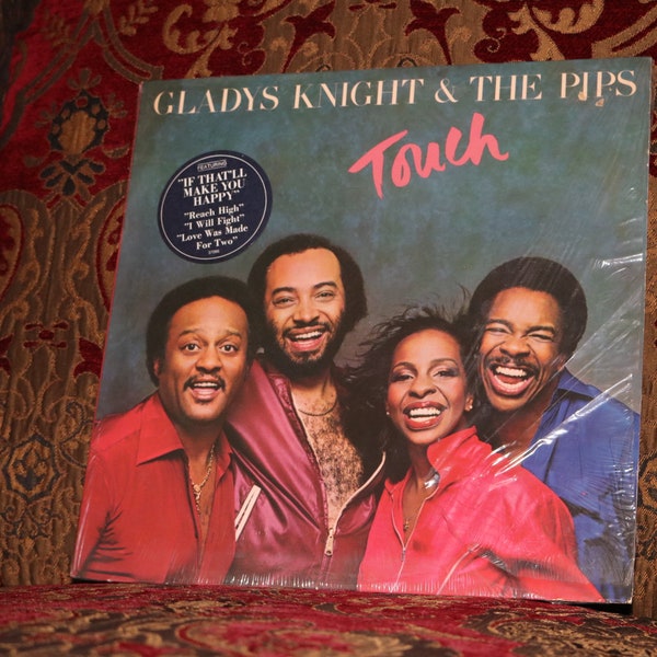Gladys Knight and the Pips 1981 Record Touch Vintage 1980's R&B Post Disco Soul Music Vinyl