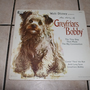 Walt Disney presents Greyfriars Bobby (1961) Walt Disney Productions Land World Mid Century Modern MCM