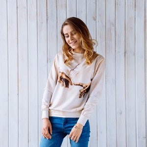 felpa creazione di adamo