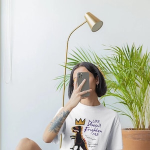 T-shirt urbain graffiti imprimé tshirt streetwear tshirt créatif cadeau pour petite amie cadeau pour petit ami cadeau meilleur ami
