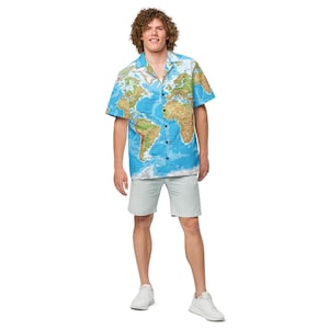 Unisex Hemd mit Knöpfen