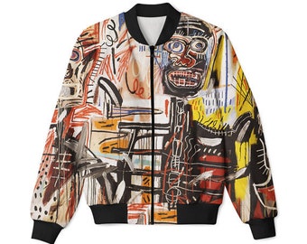 1836 Jean Michel Basquiat Unisex Baseball Jacket Varsity Jacket