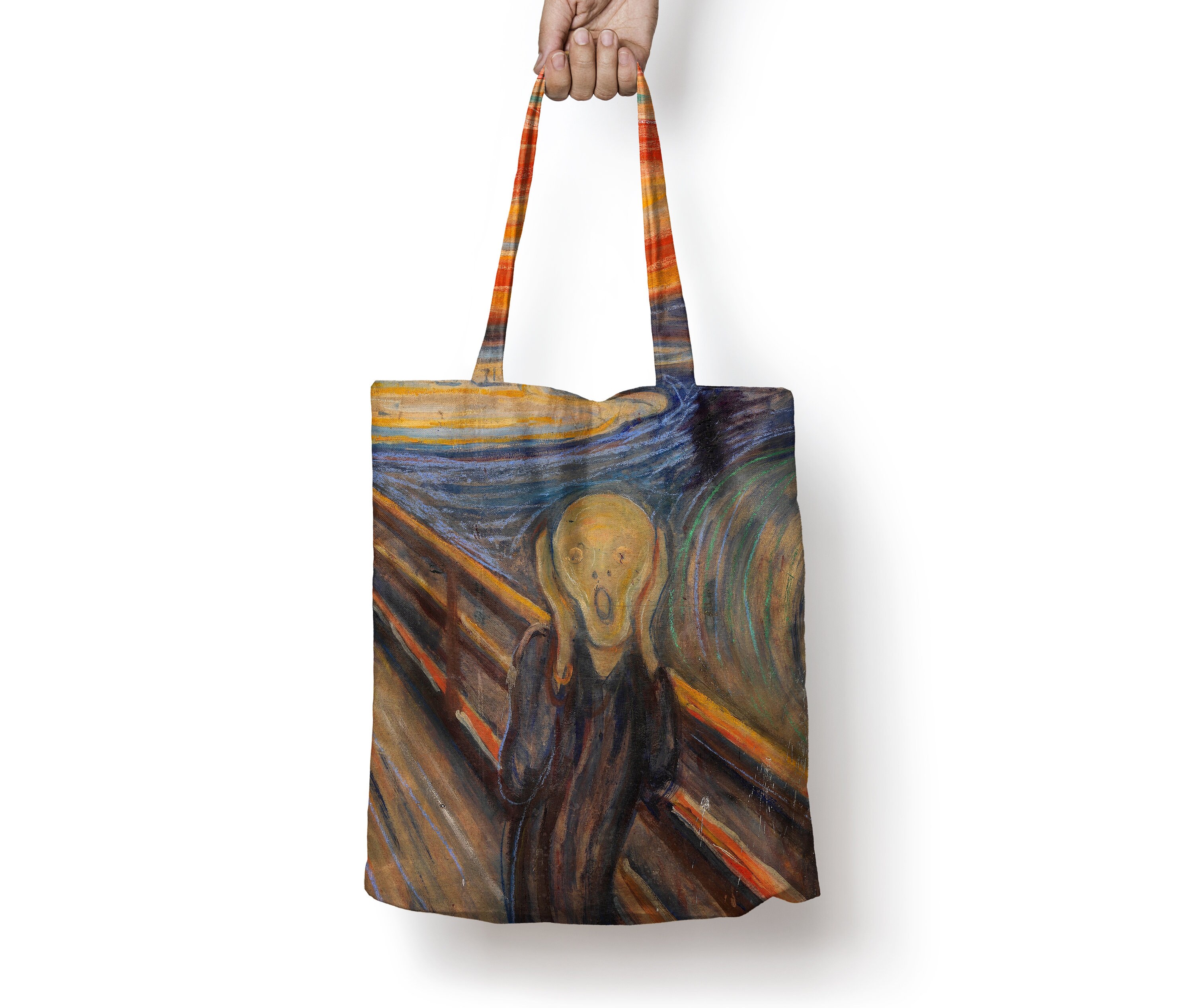 The Starry Night Recycled Bag  Vincent Van Gogh Bags Online