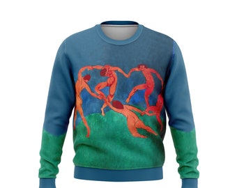 Sweatshirt with painting "The Dance", Matisse Henri sweater, impressionism gift from ONME, gift for women,